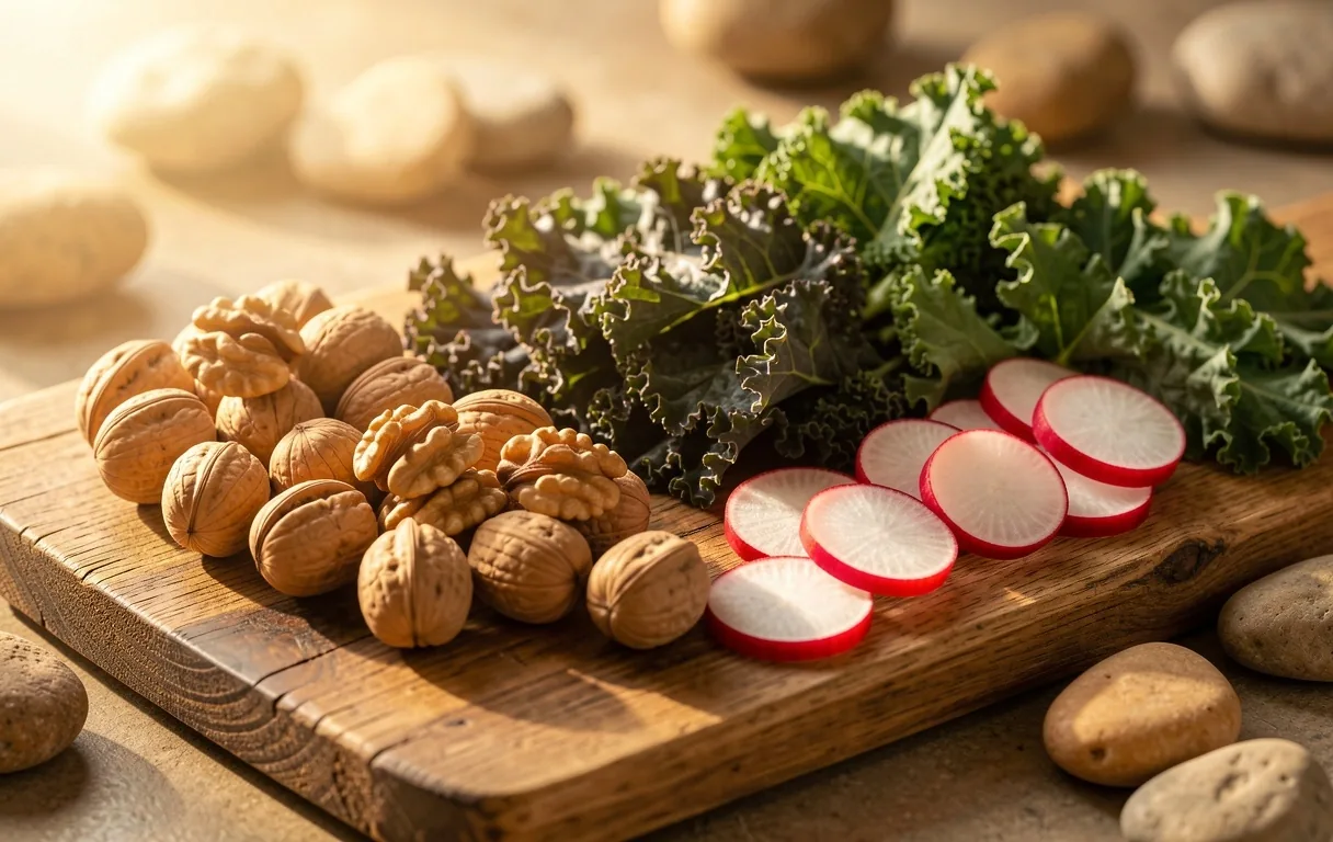 Vibrant healthy ingredients